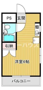 アイエムハイツ鬼高【4階】の間取り