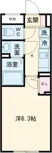 エルファーロ大岡山II【3階】の間取り