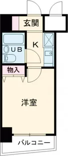 スカイコート世田谷用賀第2【5階】の間取り