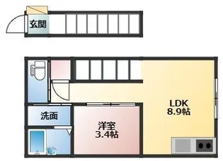 Glanz葉山【2階】の間取り