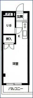 梅田ビル【3階】の間取り
