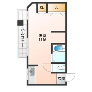 スローライフ南【4階】の間取り