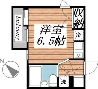 ヴィラ西台【2階】の間取り