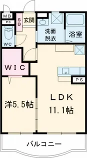 Carpレジデンス【3階】の間取り