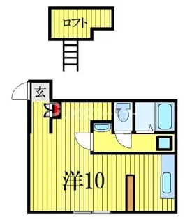 長洲ビル【1階】の間取り