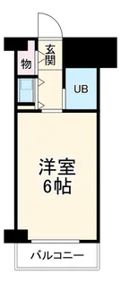 ユーロハイツ天神橋【4階】の間取り