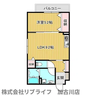 土山新築ハイツ【2階】の間取り