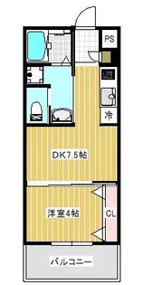 POTHOS呉三条【1階】の間取り