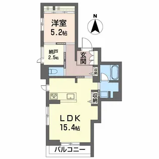 Arenoa【1階】の間取り