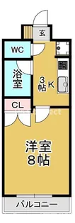 コージーコートこもれび館【5階】の間取り