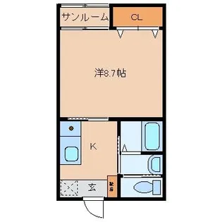グランモナーク2【1階】の間取り