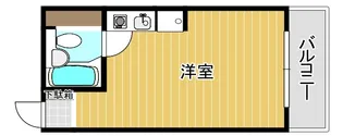 シティパーク薬院【7階】の間取り