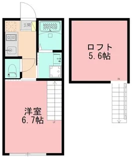 サニーヴェール【2階】の間取り