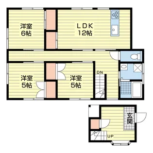 SKハイツ【2階】の間取り