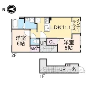 ChromaMeadows【2階】の間取り