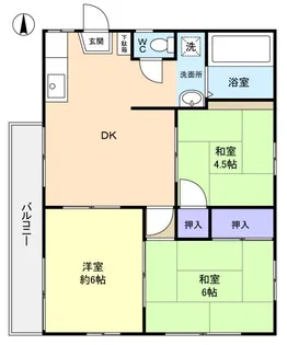 サンハイム【2階】の間取り
