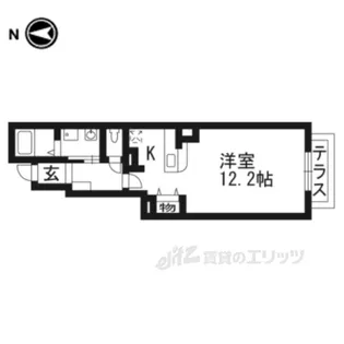 アニメイトゆう【1階】の間取り