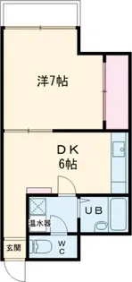 シャンテ三宿【7階】の間取り