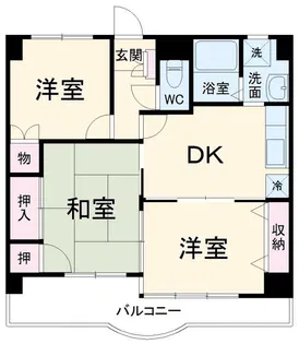 マキシムIK8【3階】の間取り