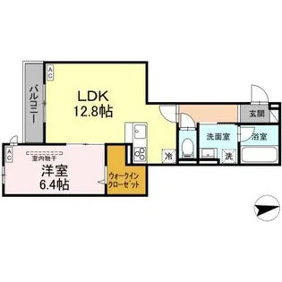 D-PRECIOUS狛江東和泉【2階】の間取り