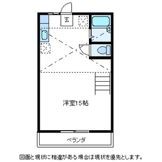 モンレーブ大手【1階】の間取り