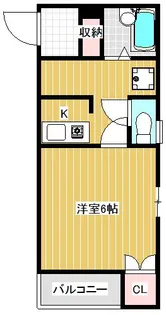アマーラ経堂【1階】の間取り