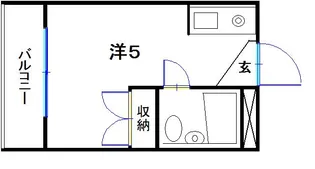 東京都港区麻布十番2【マンション】の間取り
