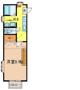 TorinoII【1階】の間取り