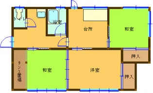 鹿児島県霧島市国分野口西【一戸建】の間取り