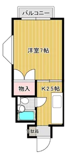 ヴィラ10【2階】の間取り