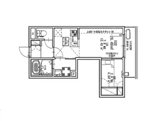 クレア土呂【1階】の間取り