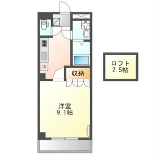 グレースヴィラ【2階】の間取り