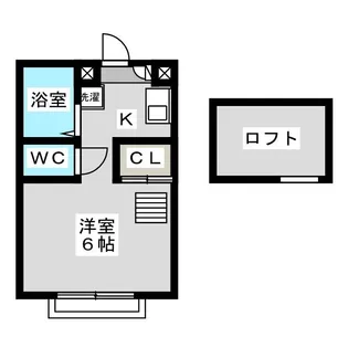 椿森レジデンス【2階】の間取り