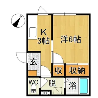 GalleryーSI【1階】の間取り