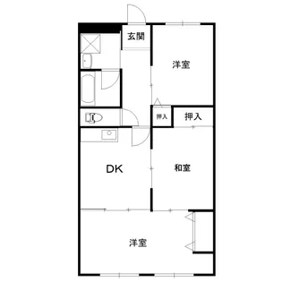 ズイコーハイツPART2【8階】の間取り