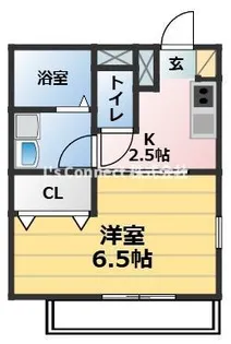 MAHARO宮町【1階】の間取り