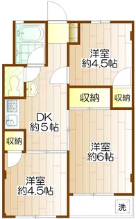 本町コーポラス【2階】の間取り