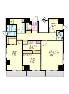 2SDKの間取り画像