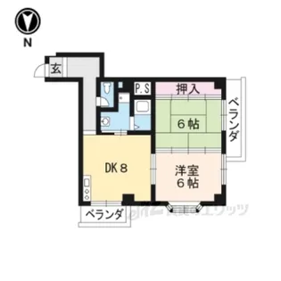 TK矢倉【9階】の間取り