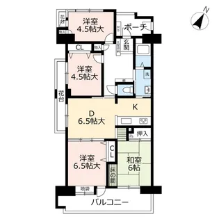 URアーベイン大手町【10階】の間取り