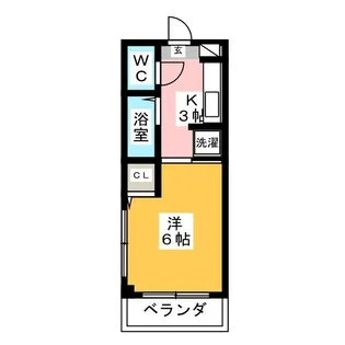 ダイヤハイム【2階】の間取り