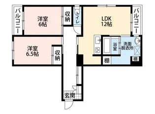 松本第一ビル【1階】の間取り