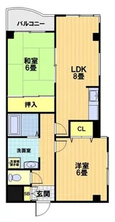 TAKE7【4階】の間取り