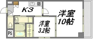 広島県広島市南区東本浦町【マンション】の間取り