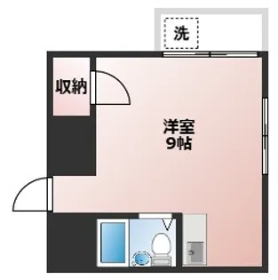 パラレル城内【2階】の間取り