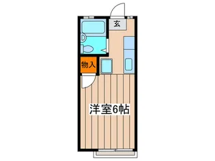 メイプルハウス【2階】の間取り