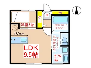 Fausto【1階】の間取り