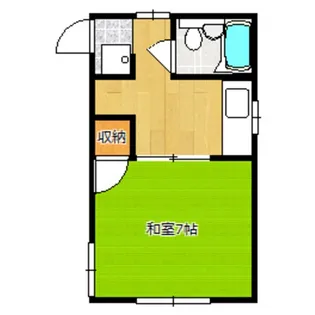 望月荘【1階】の間取り