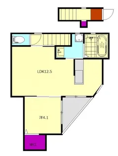 Ciel three【2階】の間取り