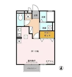 シャルム【1階】の間取り